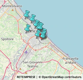 Mappa Piazza Ettore Troilo, 65126 Pescara PE, Italia (1.99909)