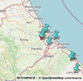 Mappa F33V+3V, 65010 Moscufo PE, Italia (24.98923)