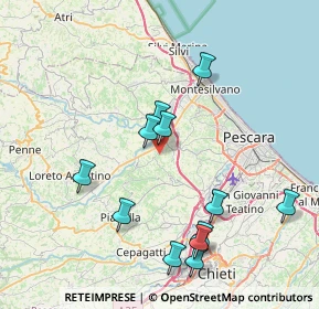Mappa F33V+3V, 65010 Moscufo PE, Italia (8.50417)