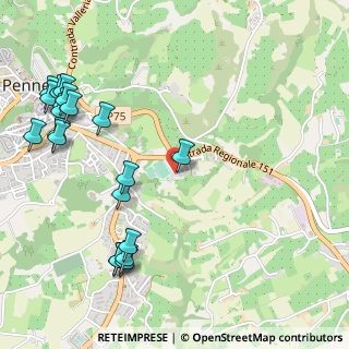 Mappa Contrada Ossicelli, 65017 Penne PE, Italia (0.7225)