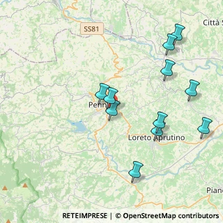 Mappa Contrada Ossicelli, 65017 Penne PE, Italia (4.46636)