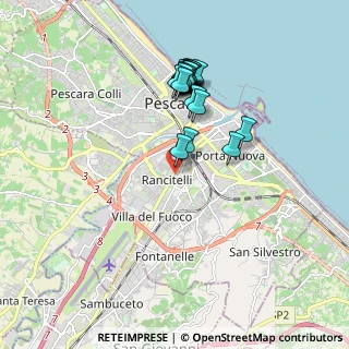 Mappa Via Vomano, 65129 Pescara PE, Italia (1.7495)