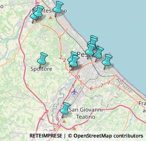 Mappa 65121 Spoltore PE, Italia (3.62667)