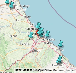 Mappa 65121 Spoltore PE, Italia (17.47143)