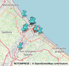 Mappa Via Gioacchino da Fiore, 65127 Pescara PE, Italia (2.48455)