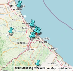 Mappa Via Gioacchino da Fiore, 65127 Pescara PE, Italia (12.86909)