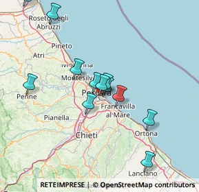 Mappa Via dei Marsi, 65127 Pescara PE, Italia (14.00417)