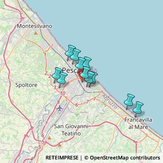 Mappa Viale Gabriele d^Annunzio, 65100 Pescara PE, Italia (2.5)
