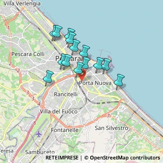 Mappa Viale Gabriele d^Annunzio, 65100 Pescara PE, Italia (1.54929)