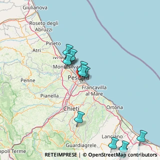 Mappa Viale Gabriele d^Annunzio, 65100 Pescara PE, Italia (17.34231)
