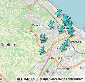 Mappa SS16bis, 65010 Pescara PE, Italia (2.156)