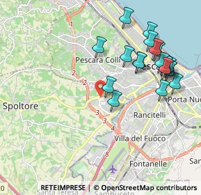 Mappa SS16bis, 65010 Pescara PE, Italia (2.242)