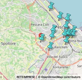 Mappa SS16bis, 65010 Pescara PE, Italia (2.22571)