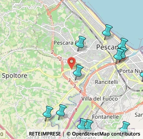 Mappa SS16bis, 65010 Pescara PE, Italia (2.9325)