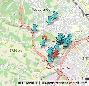 Mappa SS16bis, 65010 Pescara PE, Italia (0.775)