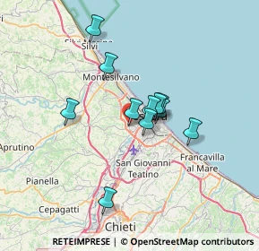 Mappa SS16bis, 65010 Pescara PE, Italia (5.41636)