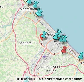 Mappa SS16bis, 65010 Pescara PE, Italia (4.965)