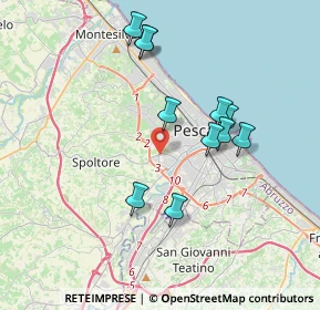 Mappa SS16bis, 65010 Pescara PE, Italia (3.59091)