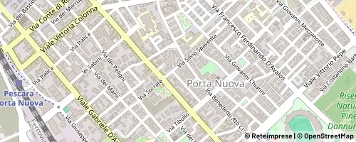Mappa Pescara