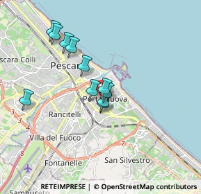 Mappa Via Milli Giannina, 65126 Pescara PE, Italia (1.52273)