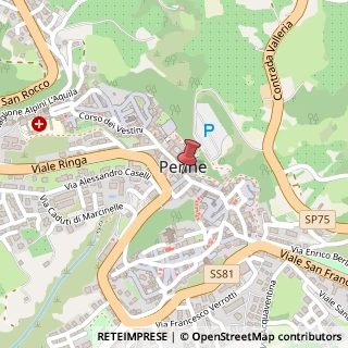 Mappa Piazza Luca da Penne, 50, 65017 Penne PE, Italia, 65017 Penne, Pescara (Abruzzo)