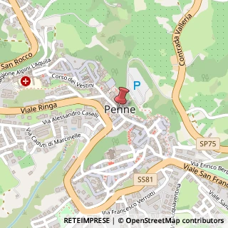 Mappa Piazza Luca da Penne, 65017 Penne PE, Italia, 65017 Penne, Pescara (Abruzzo)