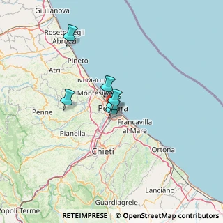 Mappa Via Aterno, 65128 Pescara PE, Italia (32.57636)