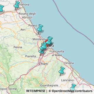 Mappa Via Aterno, 65128 Pescara PE, Italia (24.165)
