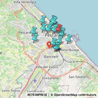 Mappa Via Aterno, 65128 Pescara PE, Italia (1.4585)