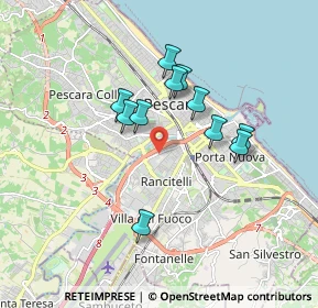 Mappa Via Aterno, 65128 Pescara PE, Italia (1.52455)