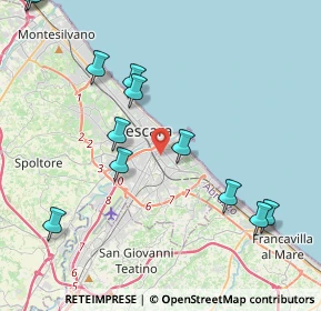 Mappa 65127 Pescara PE, Italia (5.12083)
