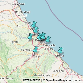 Mappa 65127 Pescara PE, Italia (6.4125)