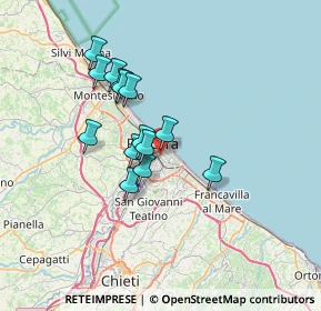 Mappa 65127 Pescara PE, Italia (5.75643)