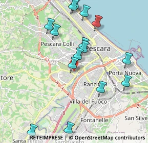 Mappa Via Italia, 65010 Villa Raspa PE, Italia (2.32333)