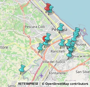 Mappa Via Basilicata, 65010 Villa Raspa PE, Italia (2.062)