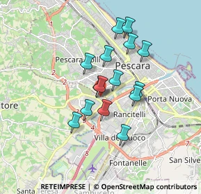 Mappa Via Basilicata, 65010 Villa Raspa PE, Italia (1.41867)