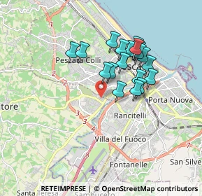 Mappa Via Italia, 65010 Villa Raspa PE, Italia (1.5755)