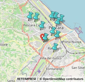 Mappa Via Italia, 65010 Villa Raspa PE, Italia (1.49917)