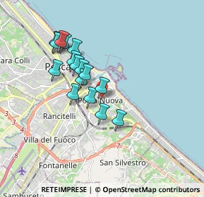 Mappa P.za S. D'Acquisto, 65126 Pescara PE, Italia (1.57688)