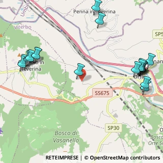 Mappa Strada Bagno, 01028 Orte VT, Italia (3.085)
