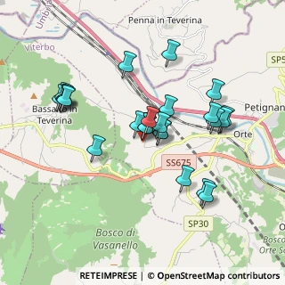 Mappa Strada Bagno, 01028 Orte VT, Italia (1.76667)