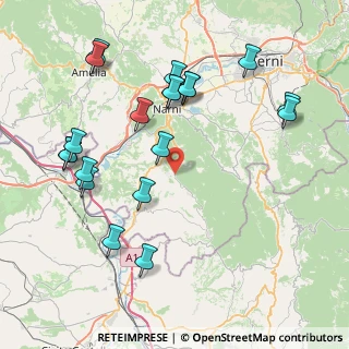 Mappa Strada di Moricone, 05035 Terni TR, Italia (9.431)