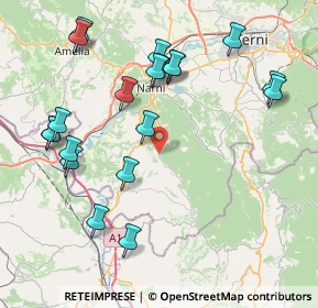 Mappa Strada Calvese, 05035 Terni TR, Italia (9.431)
