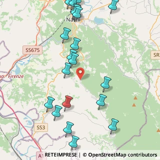 Mappa Strada di Moricone, 05035 Terni TR, Italia (5.4625)