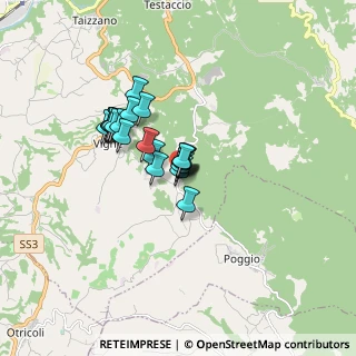 Mappa Strada di Moricone, 05035 Terni TR, Italia (1.2)