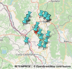 Mappa Strada Calvese, 05035 Terni TR, Italia (12.311)