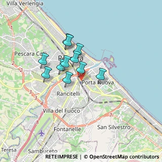 Mappa Viale Colonna Vittoria, 65127 Pescara PE, Italia (1.36091)