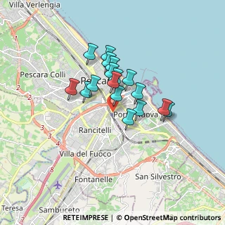Mappa Viale Colonna Vittoria, 65127 Pescara PE, Italia (1.28706)