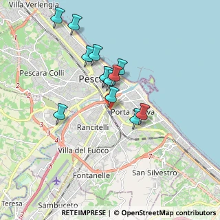 Mappa Via Arnaldo da Brescia, 65127 Pescara PE, Italia (1.62769)