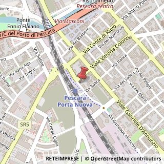 Mappa Via Arnaldo da Brescia, 3, 65127 Pescara, Pescara (Abruzzo)